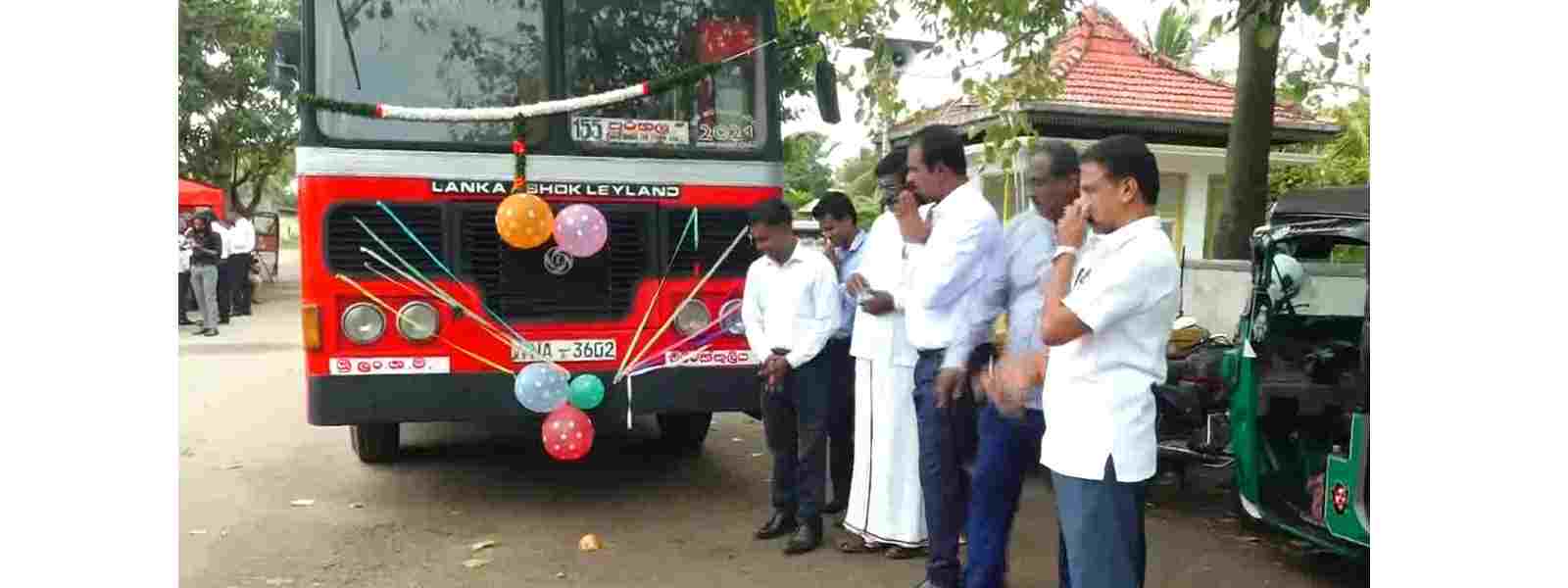 155 இலக்க பஸ் இன்று (11) முதல் மீண்டும் சேவையில்..